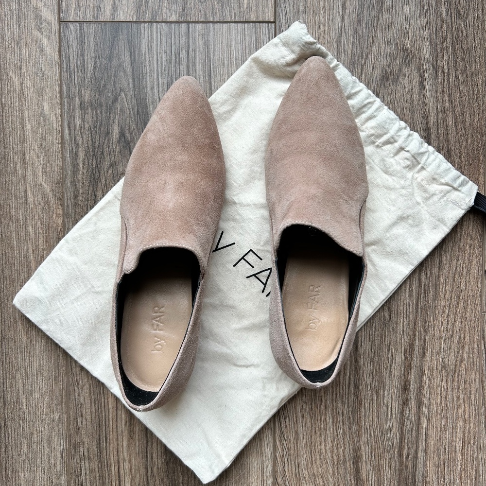 By Far Tan Suede Ankle Boots | 35 - Picture 2 of 11